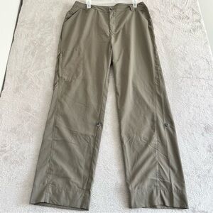 Magellan's Travel Gear Pants Women’s 12‎ Convertible Nylon Roll-Up Lightweight